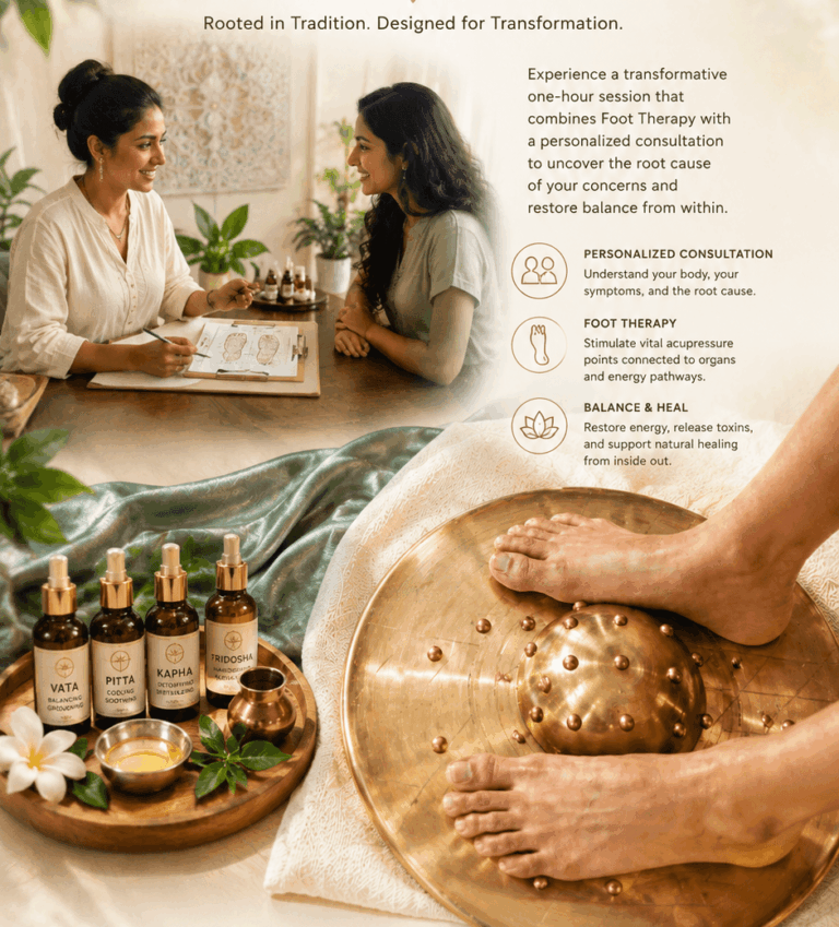 Foot therapy and consultation