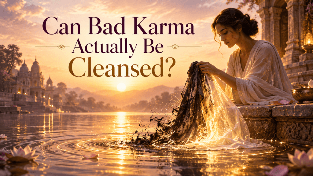 Can Bad Karma Be Cleansed?
